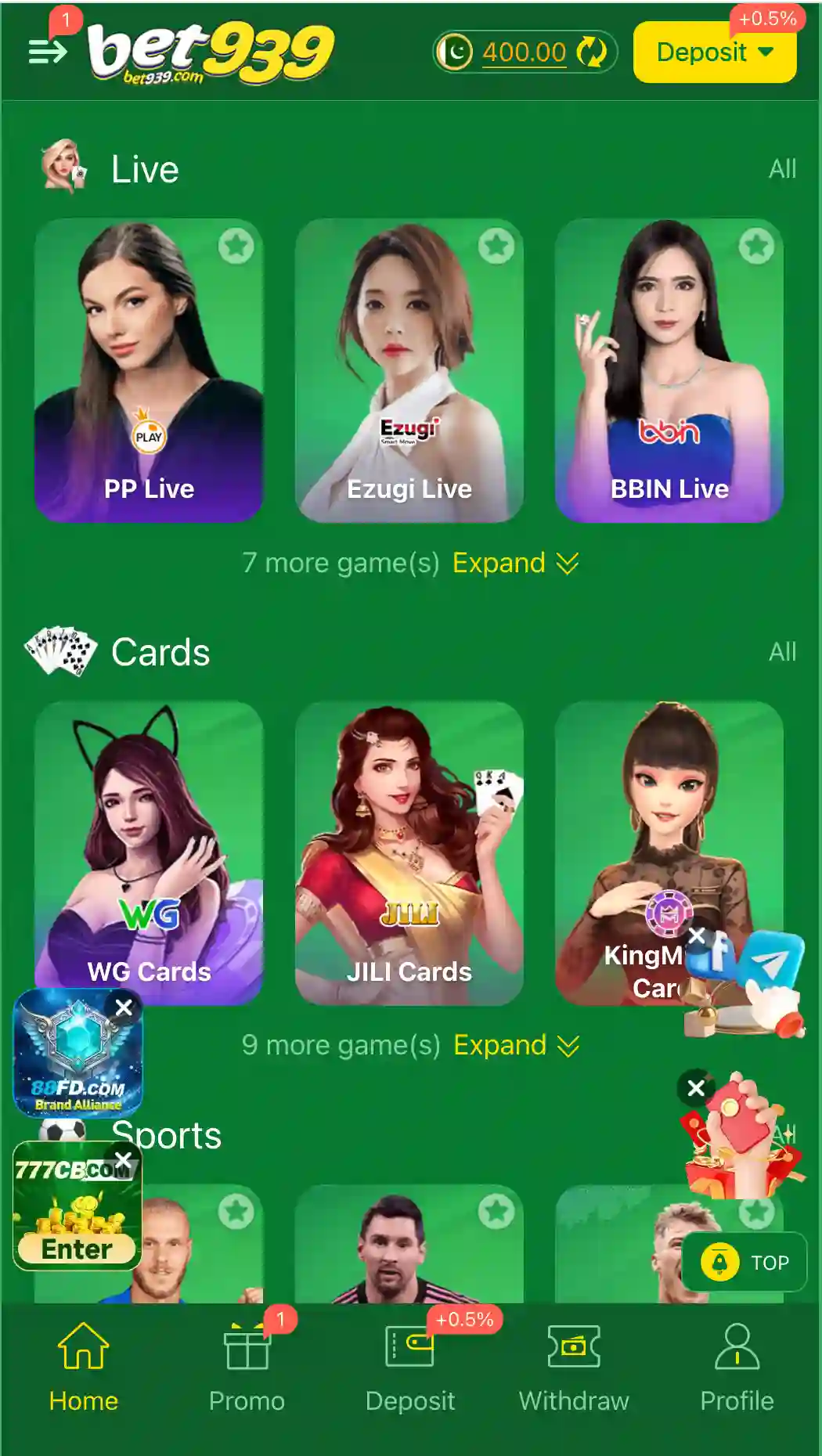 Bet939 app screenshot 5